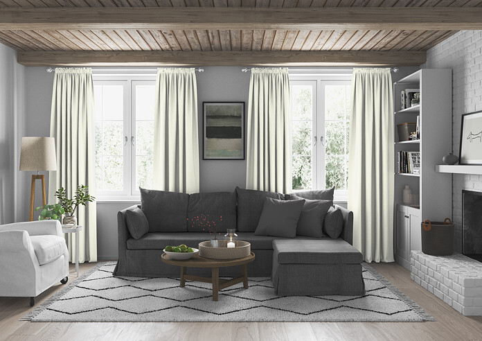 Mayfair, Ivory - Made to Measure Curtains - Image 5